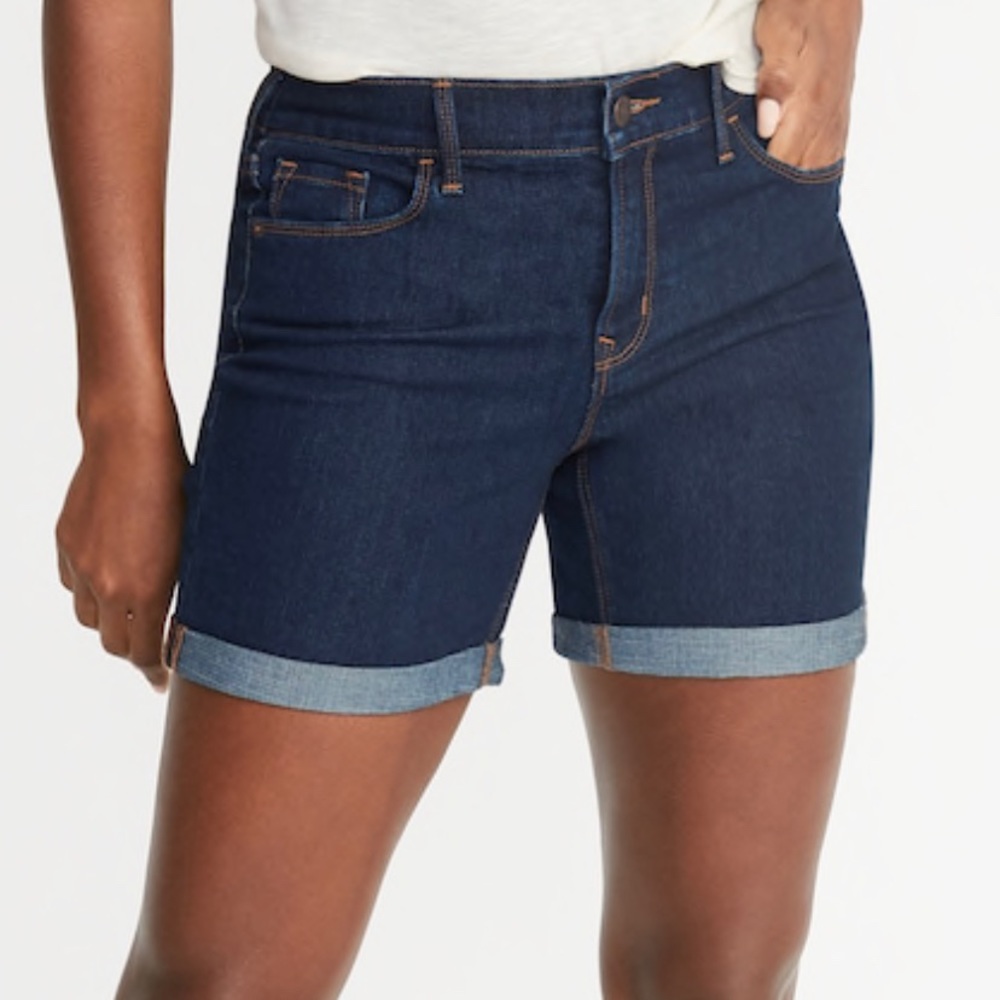 Old Navy Dark Wash Denim Shorts